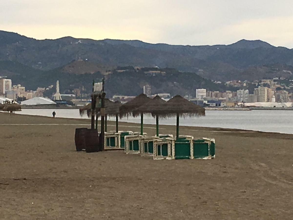Apartamento Paseo Maritimo Antonio Banderas Málaga Eksteriør billede
